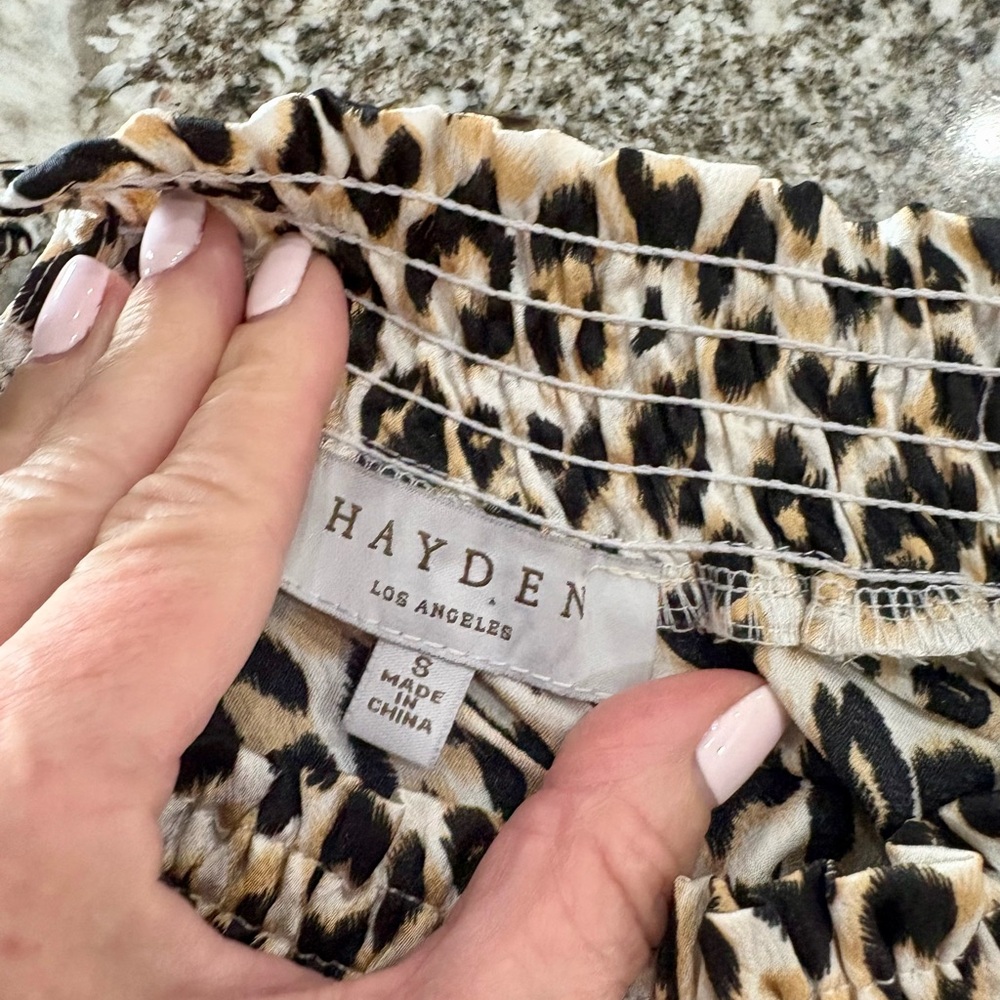 Leopard Print Top - Picture 3 of 4
